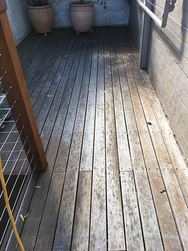 Deck Sand and Sealed Before