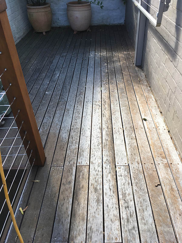 Deck Sand and Sealed Before